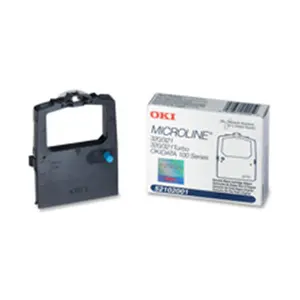 212 MAIN High Yield Black Ribbon Cartridge, Printer Accessories for OKI 320-321, Okidata 100 Printers