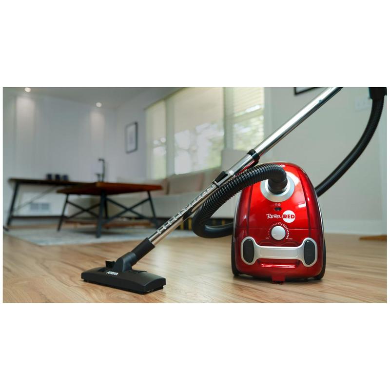 Atrix Rebel Red Vacuum with HEPA Filtration