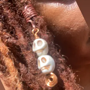 SkullCrest Loc/Braid Jewelry