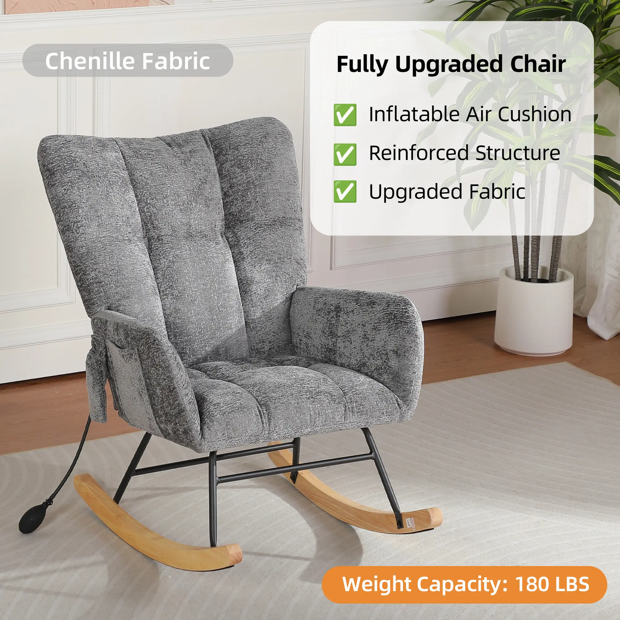 GRAY without Footrest 