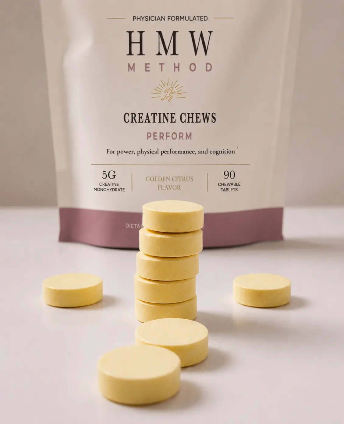 HMW Method Perform – Creatine Chews (1-Month Supply)