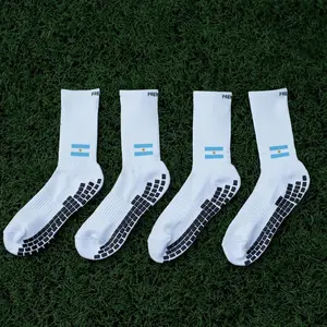 Premier Edge Argentina Flag White Grip Socks Premier Edge Argentina Flag White Grip Socks