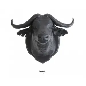 Taxidermy Magnet and Wall Hook - Black Buffalo