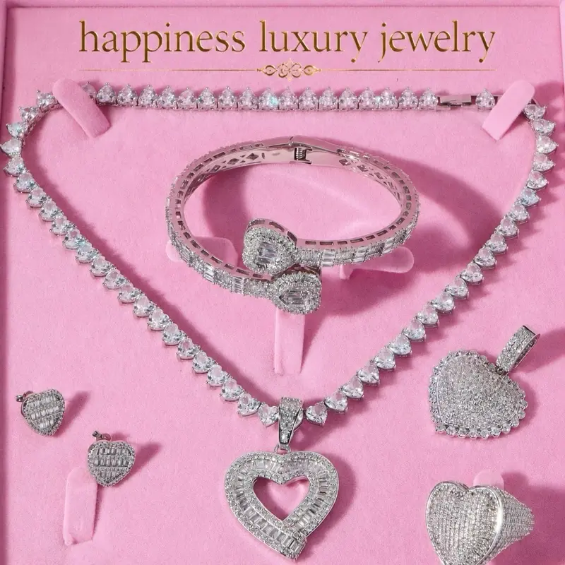 Women’s Silver-Tone Elegant Jewelry Set - 2-Piece Necklace + Bracelet (7in + 18in), Female Casual Costume Fashion Accessory, Date Gift for Her, Jewelry for Girlfriend