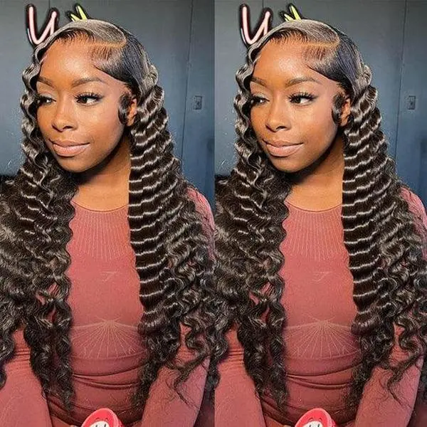 Malaysian 4 Bundles Loose Deep Wave 100% Unprocessed Virgin Hair Natural Black Color