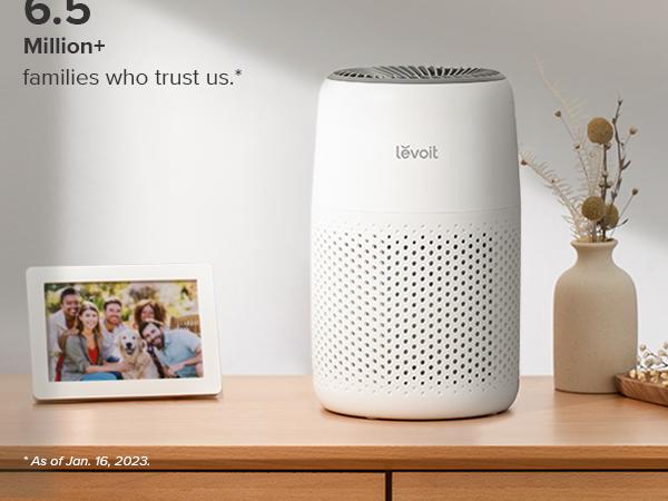 [Live] LEVOIT Core mini Air Purifiers for Home, 3-in-1 Filter Cleaner with Fragrance Sponge for Sleep, Anti-allergy, Viral, Dust, Portable, Pet Odors
