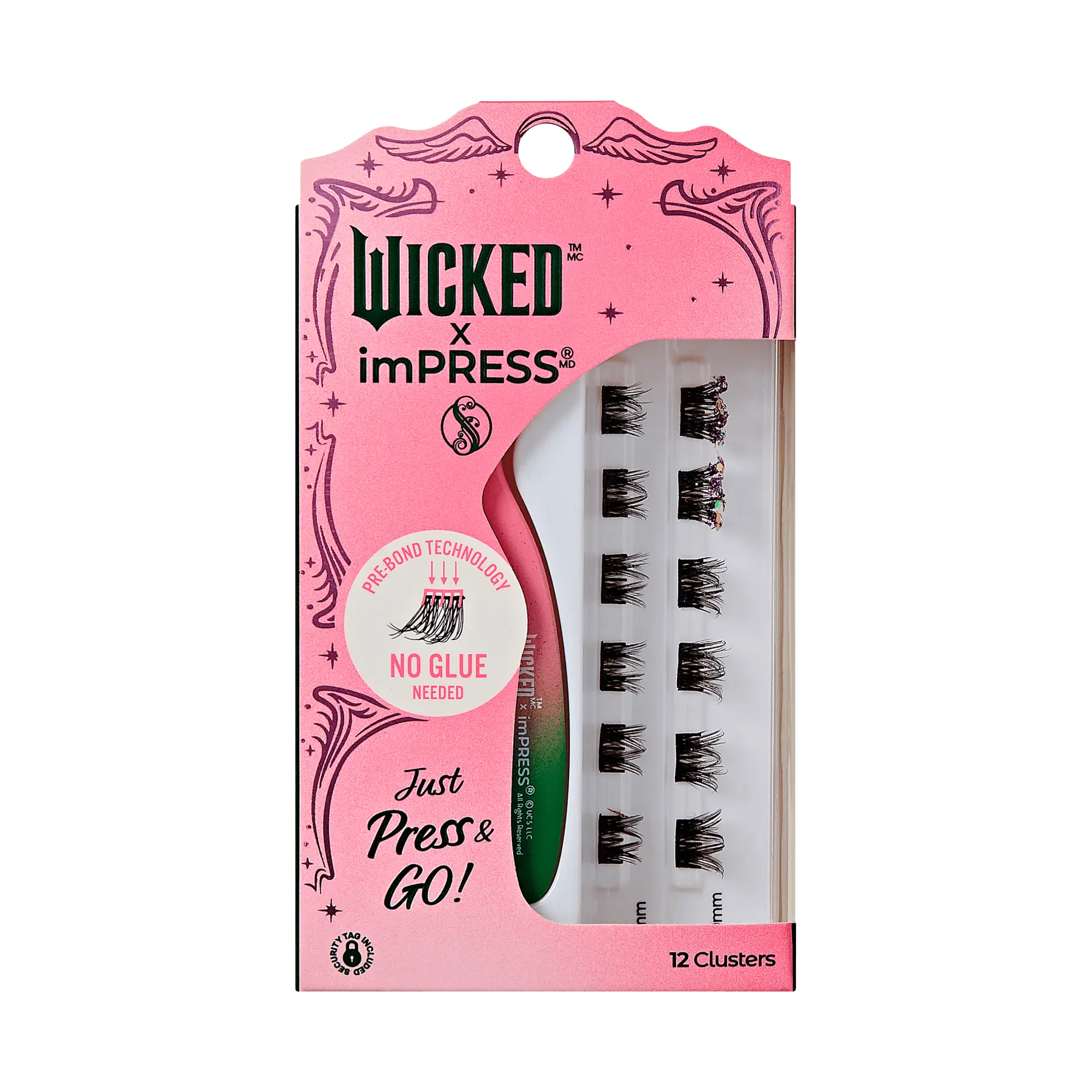 WICKED X imPRESS Falsies Self Adhesive Lash Clusters | Fantabulous!