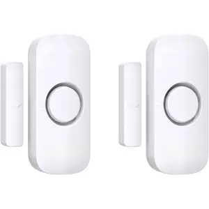 Door Alarms for  Safety,  Window  Door  for   Personal  Window Alarms Sensor Burglar Door  for Pool, , Sheds, Caravans DIY Kit Pack of 2