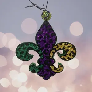 Scent-Sationals Mardi Fleur de Lis Car Freshie Air Freshener
