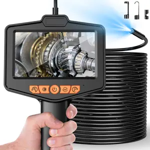 Industrial Endoscope Tools, Work Equipment for Men, 1080P Handheld Borescope with HD Camera, Endoscopy for Cars, Pipelines, Walls, Air Conditioning, Mechanical Maintenance & Garden Use, Men Gifts, Vehicle, Diagnostic Tool
