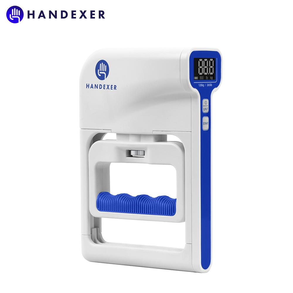 Handexer Digital Hand Dynamometer,Grip Strength Tester 265lb/120kg, Hand Girp Strengthener, Backlit LCD for Grip Streng