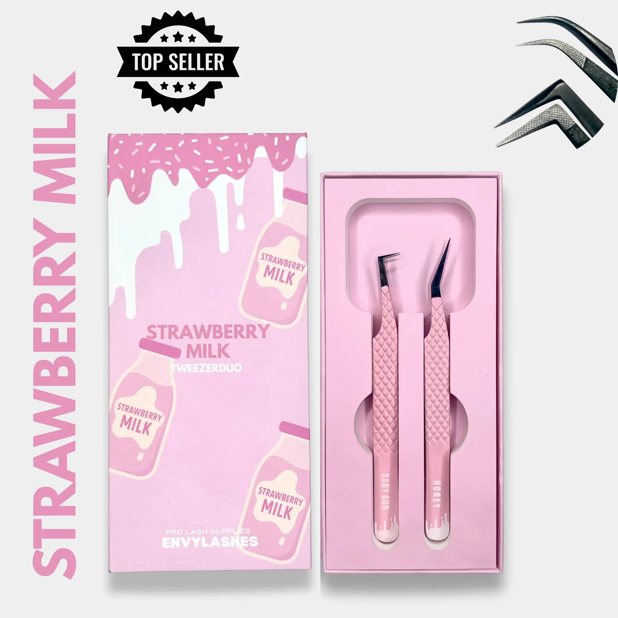 Strawberry Milk - Tweezer duo Strawberry Milk - Tweezer duo