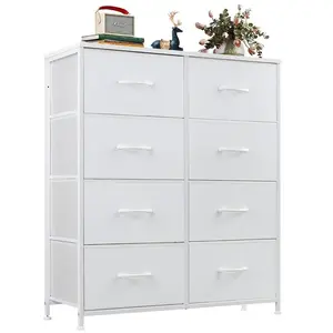 Fabric Storage Tower Dresser Organizer with Sliding Door Compact Design for Efficient Fabric Storage Multiple Levels for Small Spaces