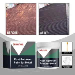 Jakehoe Metal Rust Removal Paint, Long-lasting Protection for Metal Surface Rust Removal, Quick-dry Rust Removal Paint