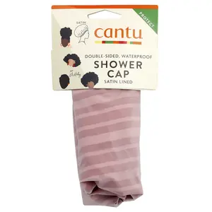 Cantu Shower Cap, Satin Lined, One Size Fits Most, 1 Cap