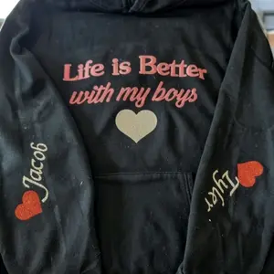 Customize Your Own Hoodie UNISEX Personalize with Text Color Photo Logo Printing Cold Wash Care Instructions