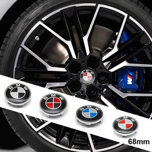 Bmw Universal Wheel HUB Cover Stickers, Fits F/g/e Series, Multi-Size Custom Modification Decoration, Car Accessories, Car Decals