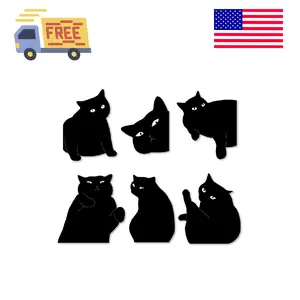 Magnetic Bookmarks - 6 Pieces Assorted Cute Book Markers Clip Set