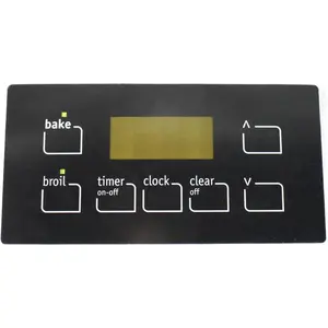 Upgraded overlay 316220725 Replacement for Electrolux 316455410,316455430,316455400 Range/Stove/Oven Overlay 12 Month Warranty, 1pce in pack