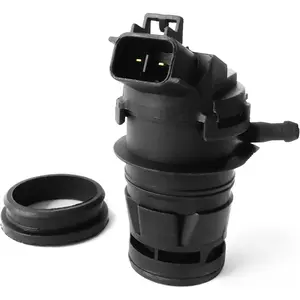 Windshield Washer Pump, Compatible with Toyota, Lexus, Scion, Mazda, Honda, Replaces OEM: 85330-60190, 85330-AE010, 85330-60180, Washer Fluid Pump with Grommet