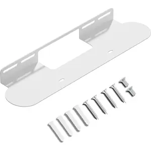 notiela Soundbar Mount for Sonos Beam Wall Mount White - Heavy Duty Wall Bracket Mount for Sonos Beam Gen 1 & Gen 2 Mounting Bracket for Space Saving