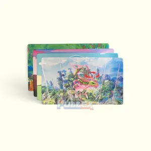 Pokémon TCG Playmat Mousepad - Colorful Design Featuring Pokémon Characters, Ideal for Gaming and Collecting