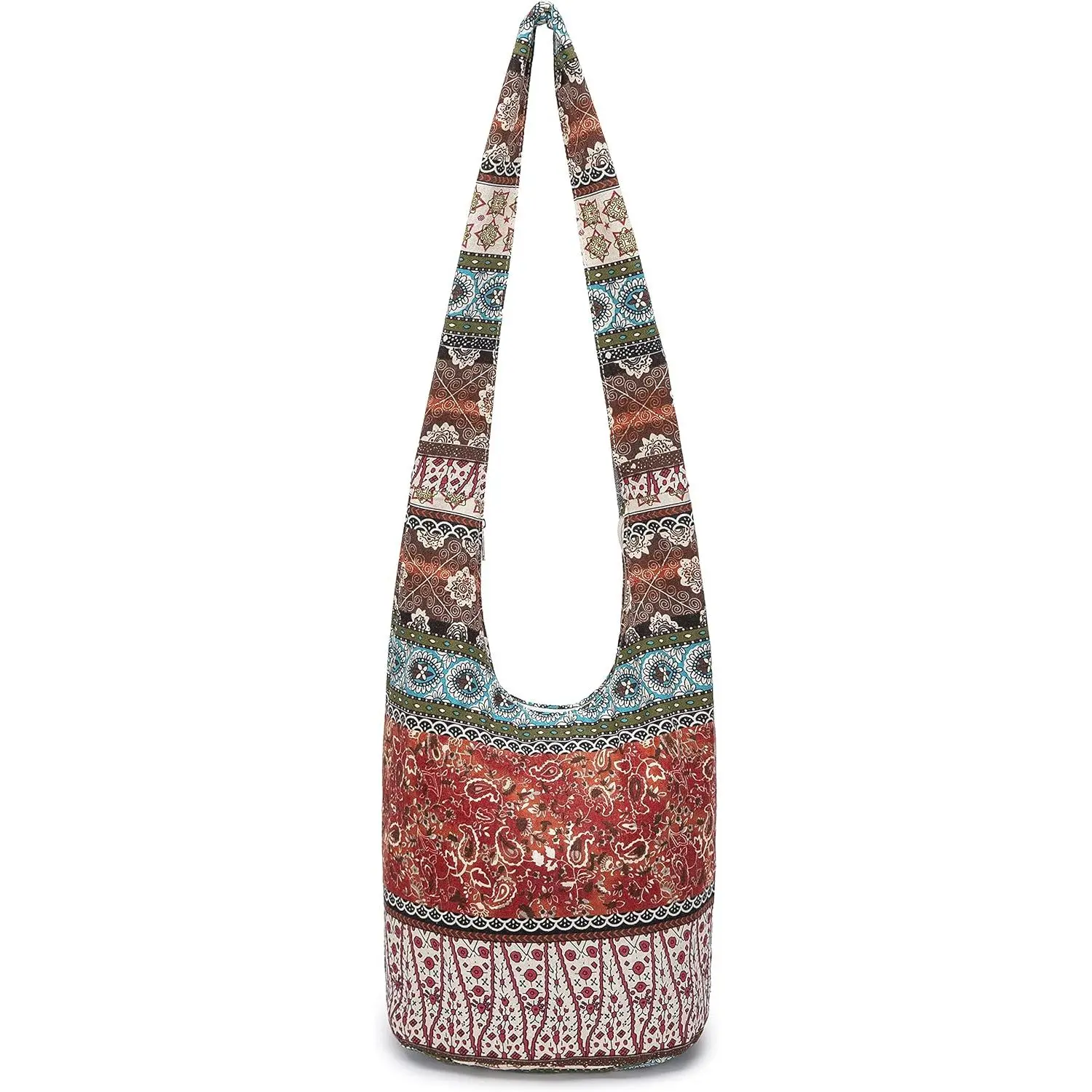 Women  Handbags Fashion canvas Hippie Crossbody Bags Bohemian  Prints Hobo Bags