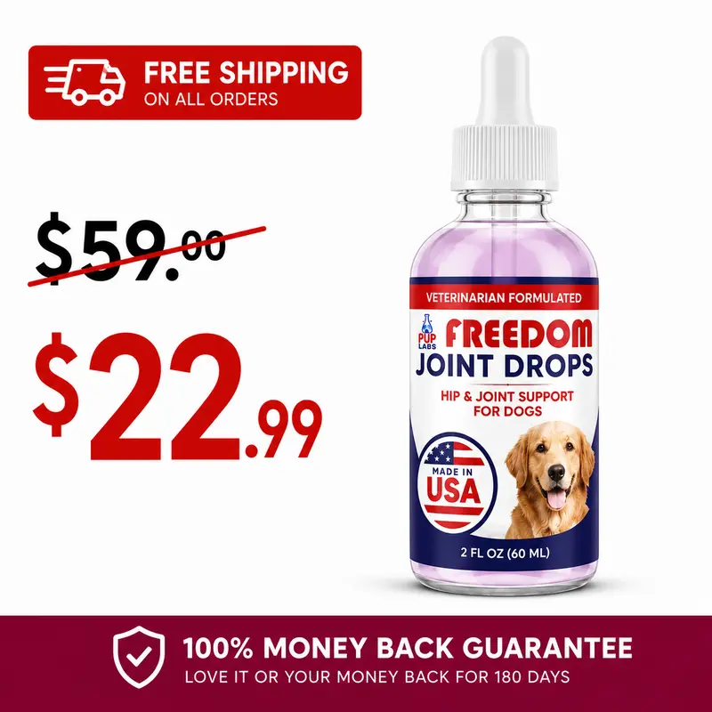 Freedom Joint Drops Canine Nutritional Supplement Remedy