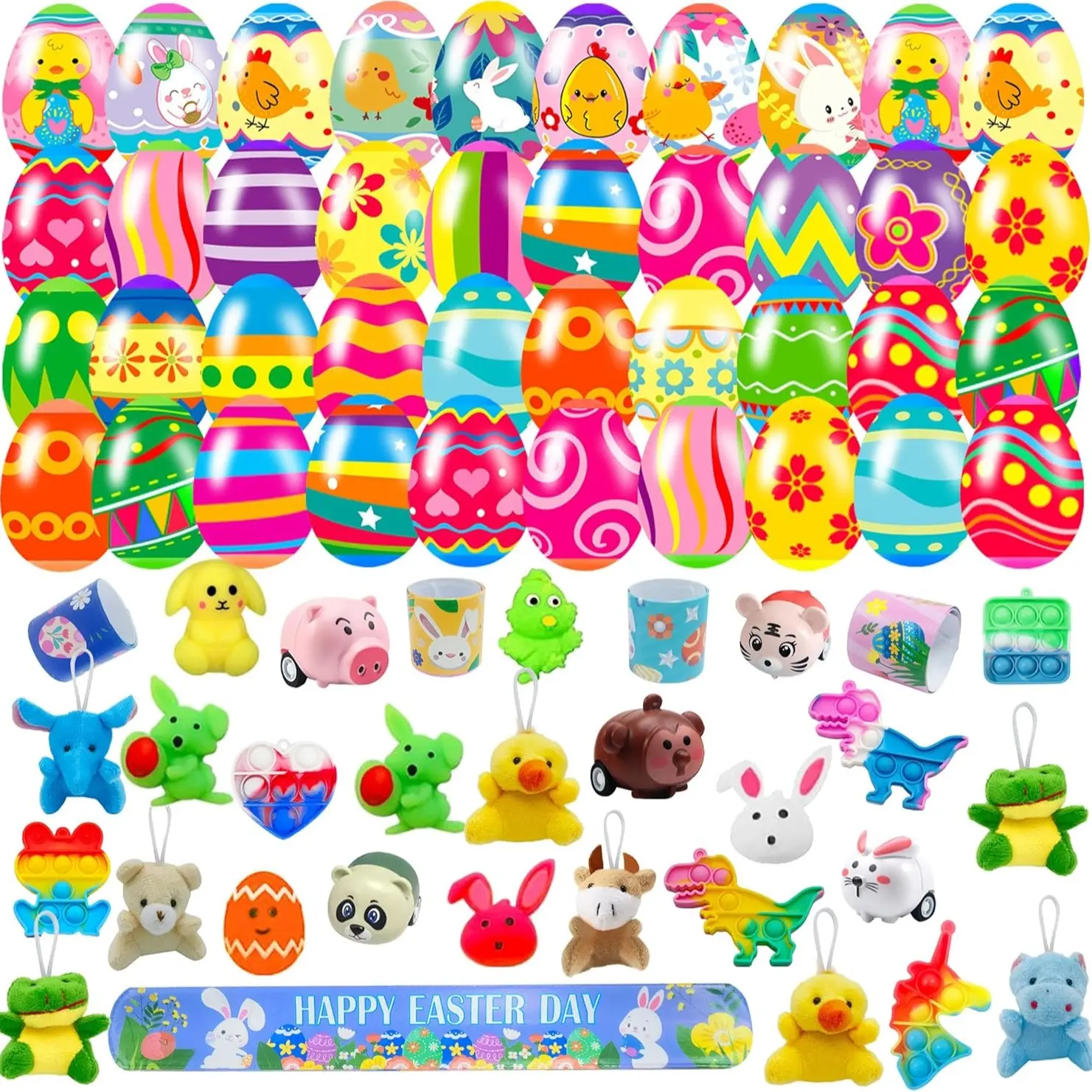 36 Pack Prefilled Easter Eggs