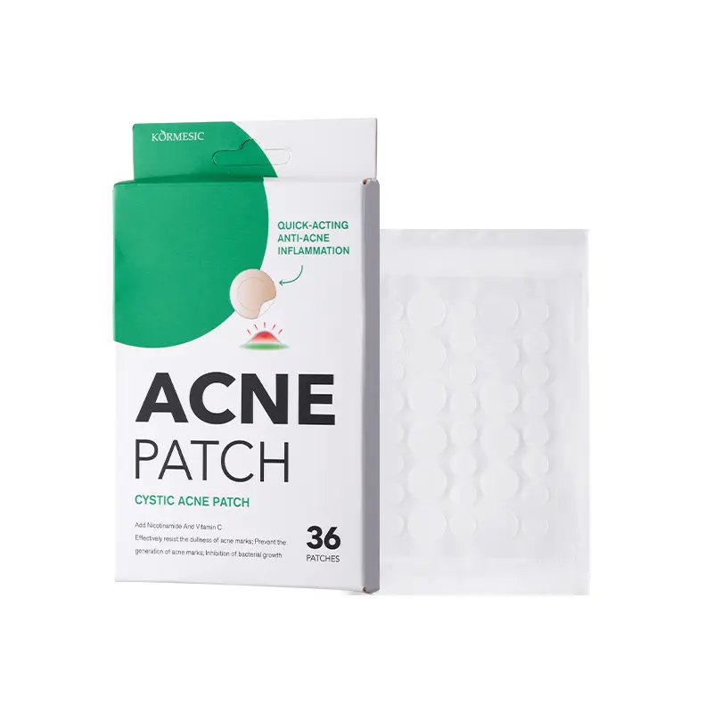 36 Count Acne Patches for Face, Pimple Patches for Cystic Acne-Prone Skin, Blemishes and Breakouts, Clear Zit Stickers in Multiple Sizes, Overnight Spot Care