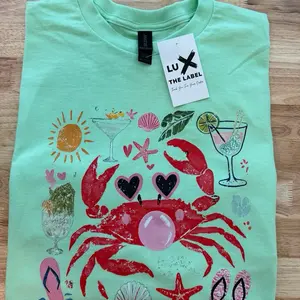 CRAB COLLAGE GILDAN UNISEX T-SHIRT
