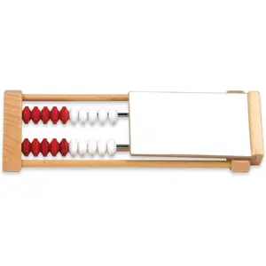 Two-Bar Student Rekenrek with Blocking Panel: Wooden