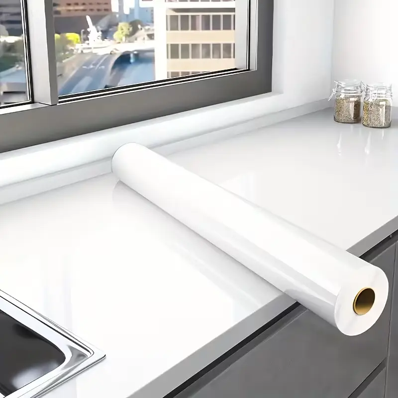 Self-Adhesive Renter-Friendly Easy-to-Apply Removable Option for Walls, Desktops, Kitchen Countertops (Home Improvement Building Supplies)