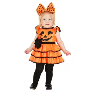 Infant Pom Pom Pumpkin Costume