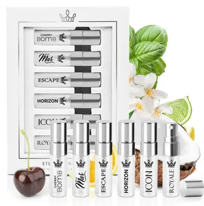 Eternal Discovery Set Unisex Favorites 6x3ml Samples - Long-lasting - Clean Ingredients - Eternal Cherry Bomb - Eternal De La Mar - Eternal Escape - Eternal Horizon - Eternal Icon - Eternal Royale