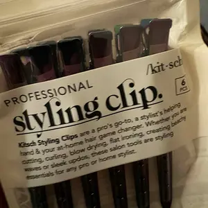 Styling Hair Clips 6pc (Iridescent)