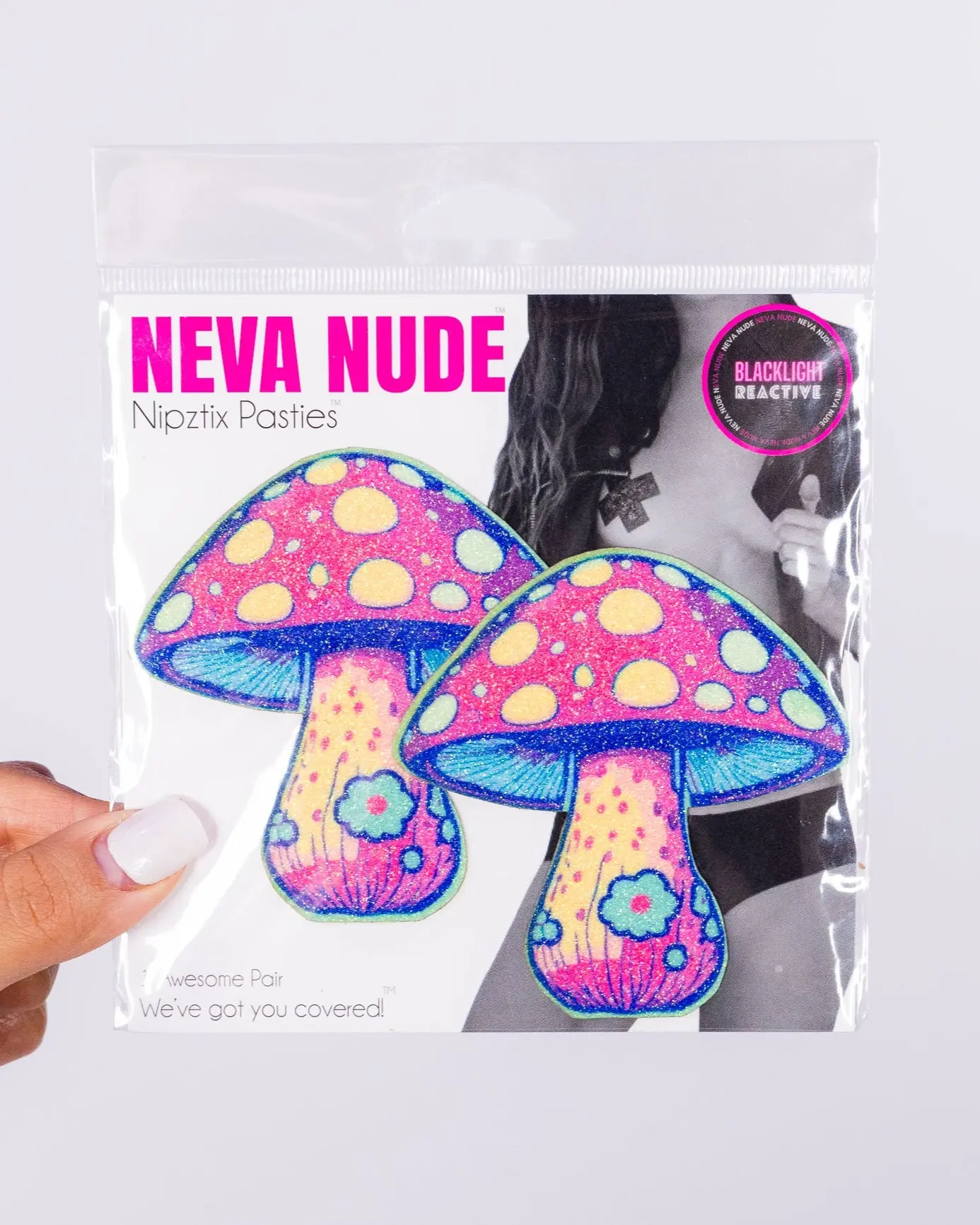 Amanita Dreamin Shroom Women's Glitter Pasties