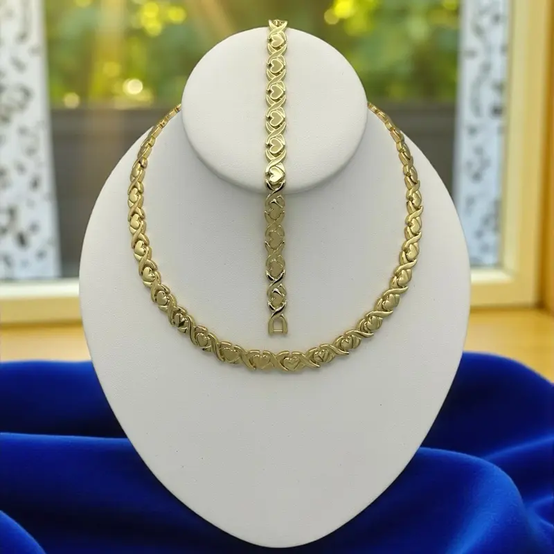 S7 Luxury Jewelry Set- Gold Plated 14k