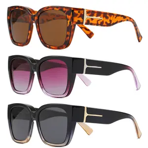 3Pcs New Polarized Sunglasses Set, UV Protection Anti‑Glare Shades, European‑American Style Outdoor Driving Glasses for Daily Wear