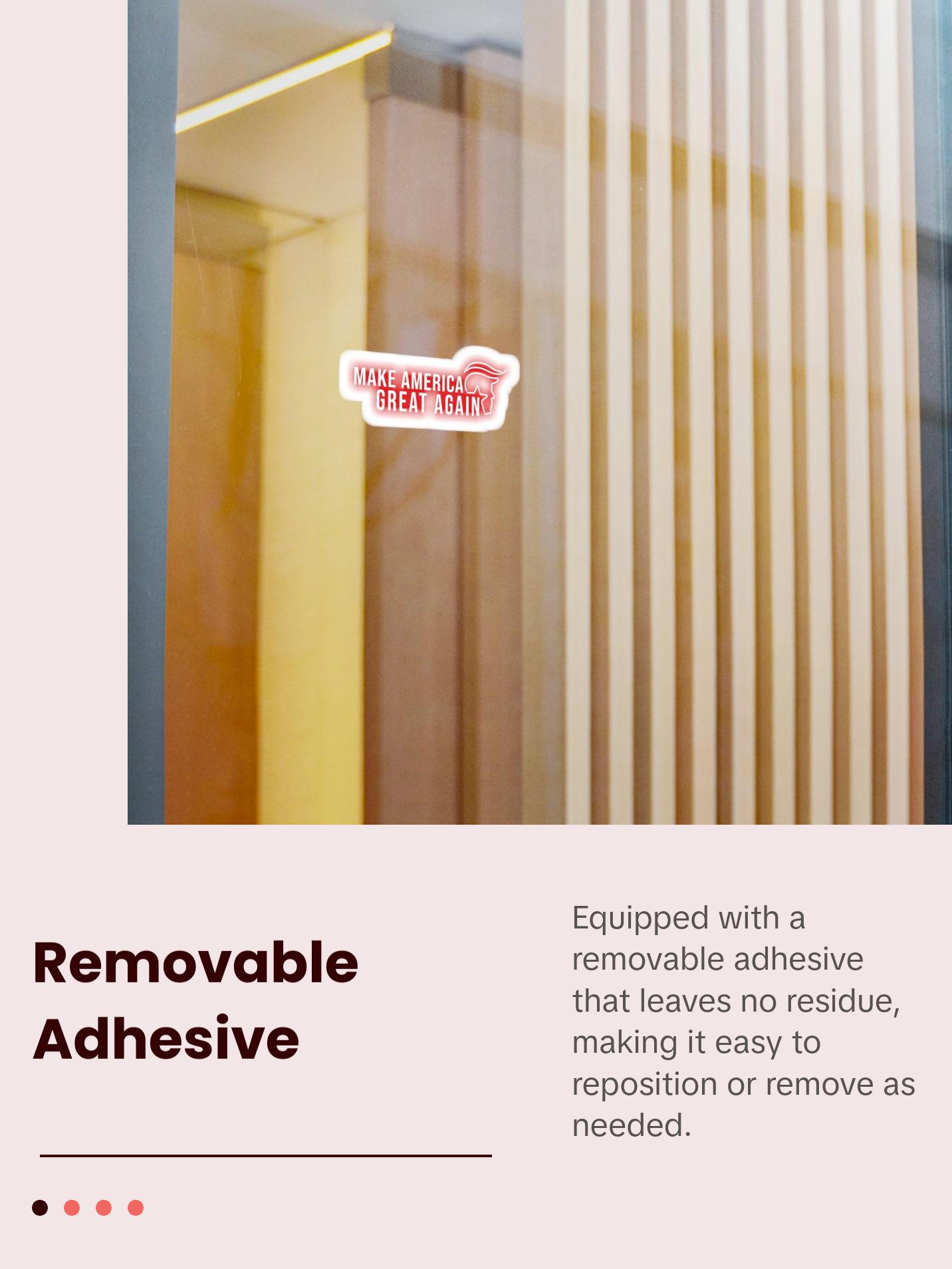 MAGA Trump Vinyl Decals