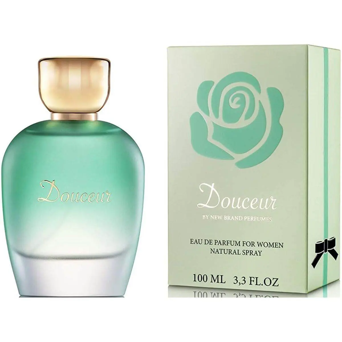 NEW Brand Douceur EDP Fragrance for Women, 3.3 fl oz/3.4 fl oz, Floral Water Lilies Scent, New In Box, Fragrance Perfumes, Botanical Women's Fragrance