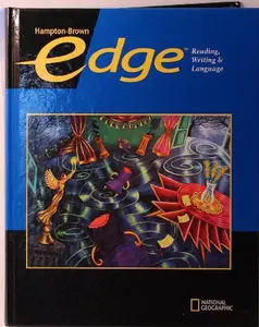 USED Book - Edge Level B Student Edition (Hampton-Brown Edge: Reading, Writing, & Language ©2009) by David W Moore (Hardcover) - english