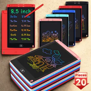 [20 Pack] 8.5” LCD Writing Tablets for Kids – Durable Reusable Digital Drawing Pads, Classroom & Daycare Learning Toys, Perfect for Travel & Quiet Play