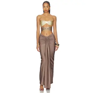Baobab Giselle Maxi Dress in Terra