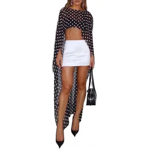 Women Sheer Poncho Chiffon Mesh Shawl Wrap Flowy Capelet Y2k Beach Cover Up Bridal Long Cape Shrug Wedding Party