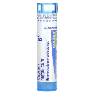 Boiron Cuprum Metallicum, 6C, Muscle Cramp Relief, Approx 80 Pellets