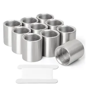 TAISHER 304 Stainless Steel Cast Pipe Fitting, Coupling, NPT Female Threaded