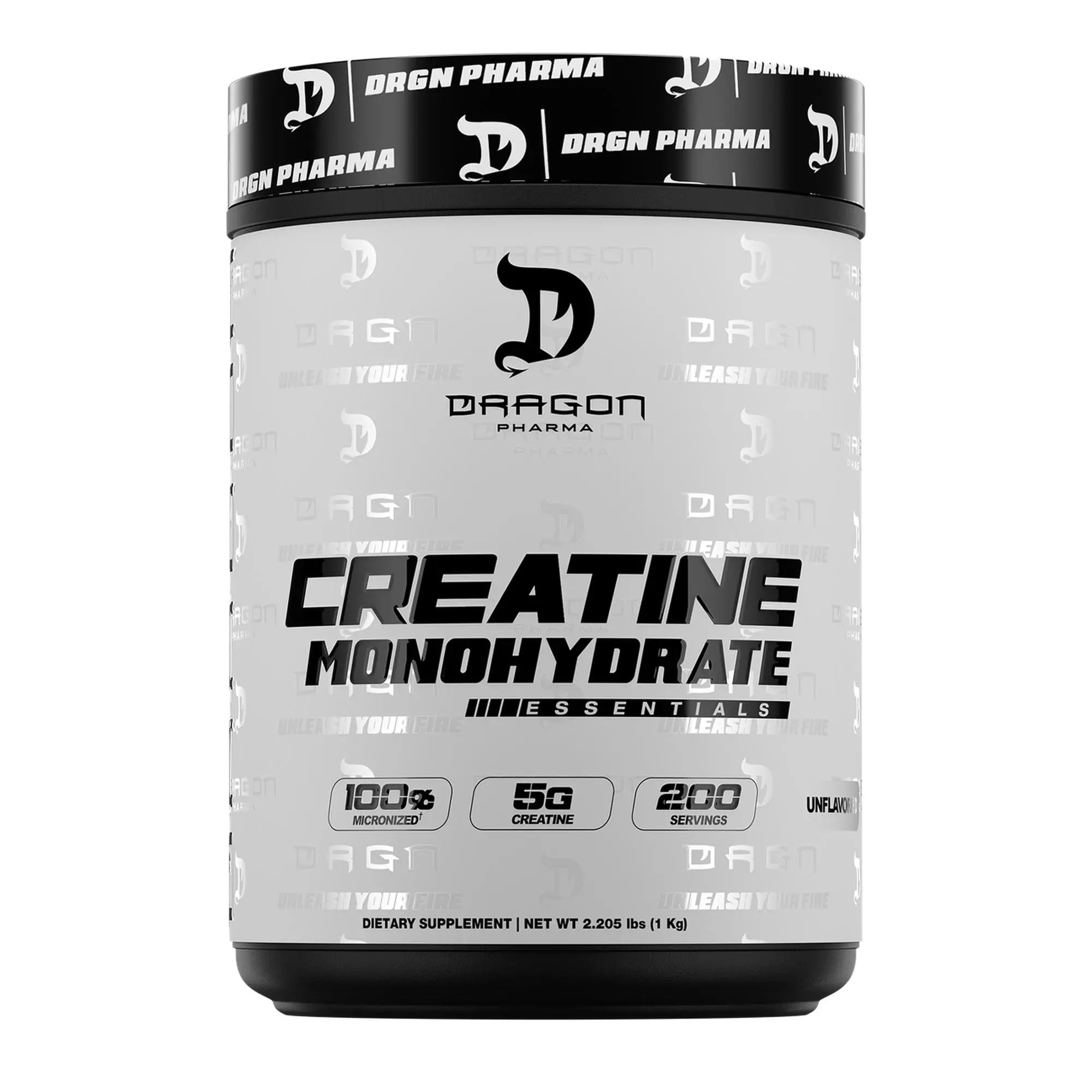 Dragon Pharma Creatine Monohydrate, 1KG - 200 Servings Dragon Pharma Creatine Monohydrate, 1KG - 200 Servings