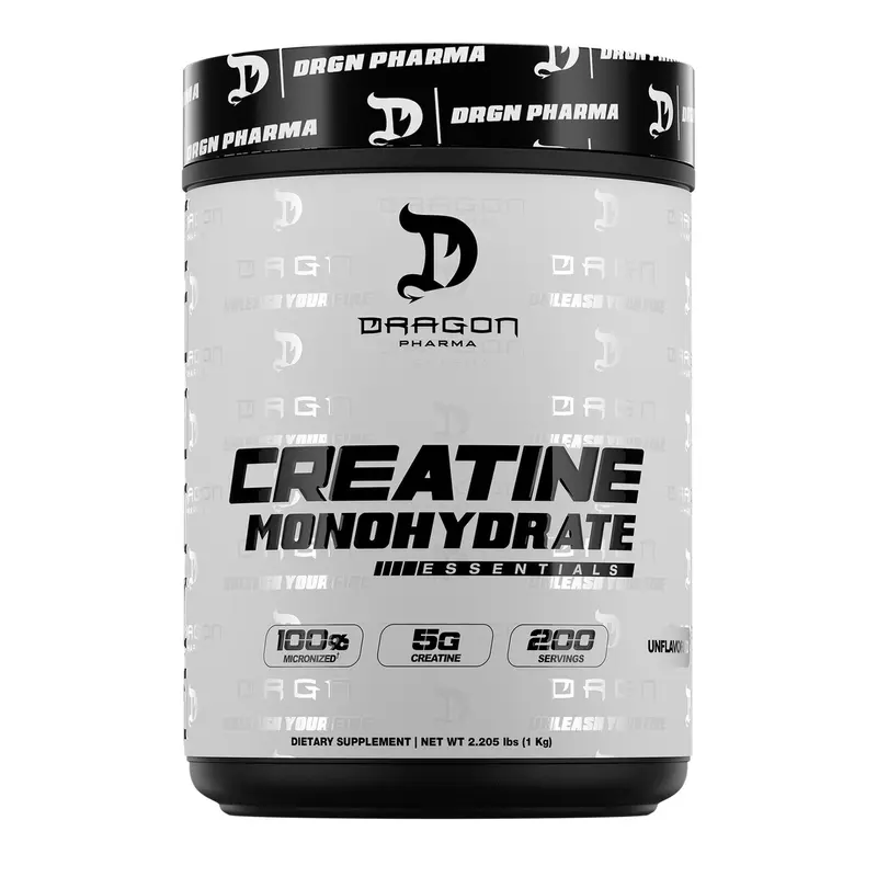 Dragon Pharma Creatine Monohydrate, 1KG - 200 Servings
