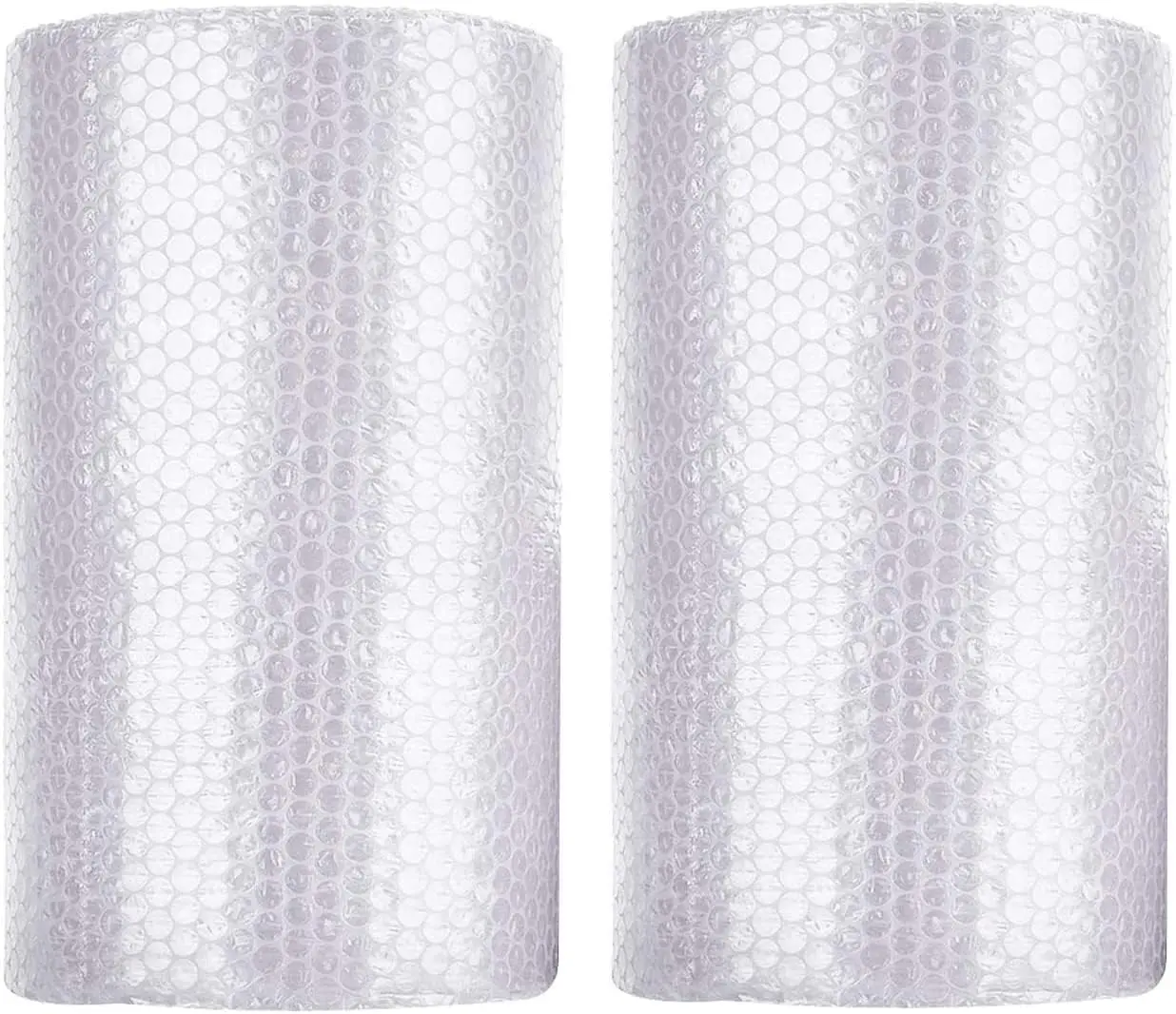 White Perforated Bubble Cushioning Wrap Rolls - 12x72ft, 12 in Easy-Tear Intervals, Durable Air Bubble Packaging Supplies for Moving, Shipping (Home Improvement Building Supplies)